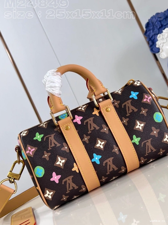 WIS BANDOULIÈRE 25 KEEPALL VUITTON LOUIS 0301